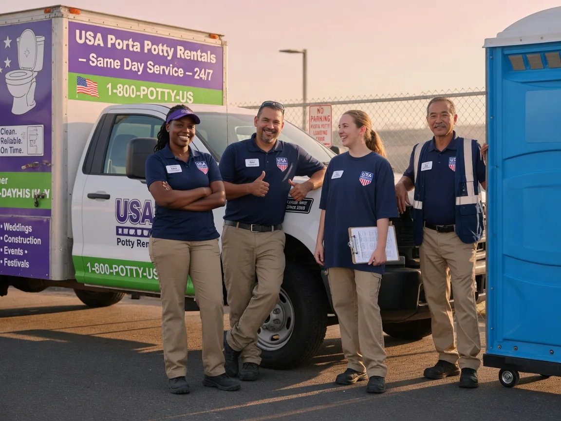Porta Potty Rental company in Mount Gilead, OH